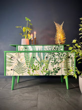 Load image into Gallery viewer, Fresh Botanical Mid Century Compact Sideboard / TV unit