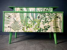 Load image into Gallery viewer, Fresh Botanical Mid Century Compact Sideboard / TV unit
