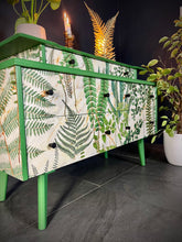 Load image into Gallery viewer, Fresh Botanical Mid Century Compact Sideboard / TV unit
