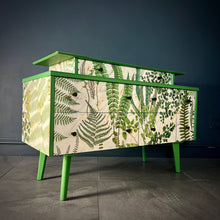 Load image into Gallery viewer, Fresh Botanical Mid Century Compact Sideboard / TV unit
